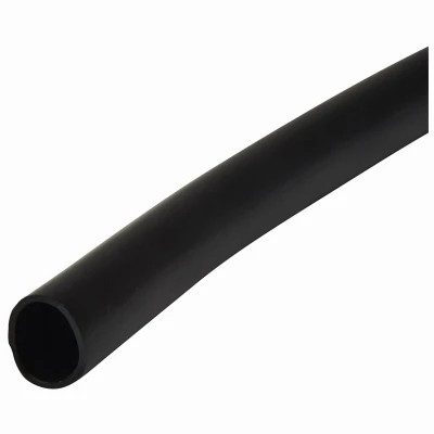 Black Polyethylene Water Supply Tubing, 1/2 Inch Diameter by 200 Feet Length