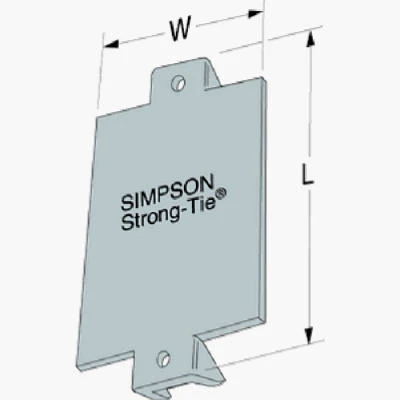 1-1/2x3 Nail Stop