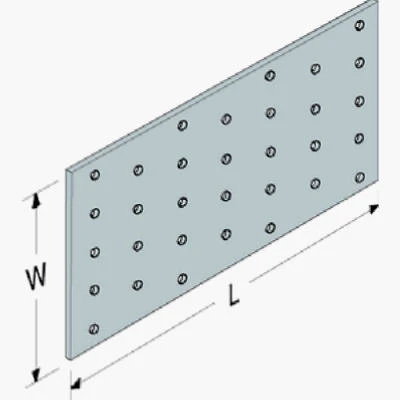 Tie Plate, 3 x 7-In.