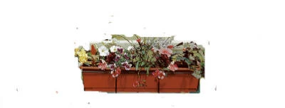 Flower Box Holder, Black