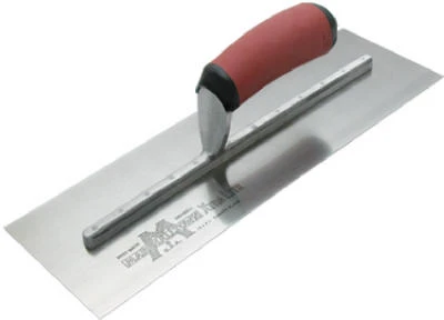 Drywall Curved Trowel, DuraSoft Handle, 11 x 4.5-In.