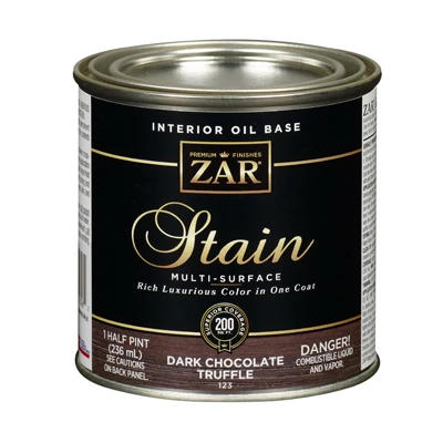 Interior Wood Stain Dark Chocolate Truffle , 1/2 Pt.
