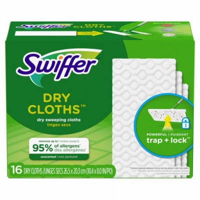 Disposable Dry Cloth Refills, 16-Ct.