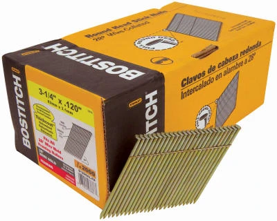 Angled Collated Framing/Decking Nails, 3-1/4 x .120 In., 2,000-Ct.