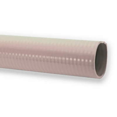 Flexible Spa Hose, White PVC , 2 ID x 2.38 In. OD x 25 Ft.