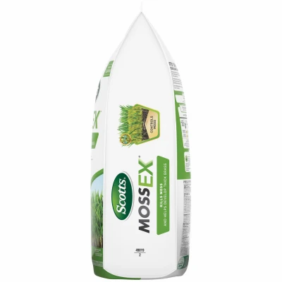 MossEx Moss Killer for Lawns, 18.37 Pounds Granular Lawn Treatment