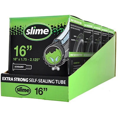 Smart Tube Schrader Valve Bicycle Tube 16 X 1.75-2.125 With Tire Sealant