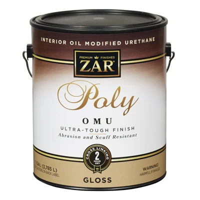 Interior Polyurethane OMU, Oil Modified Wood Finish, Clear Gloss, 1 Gallon