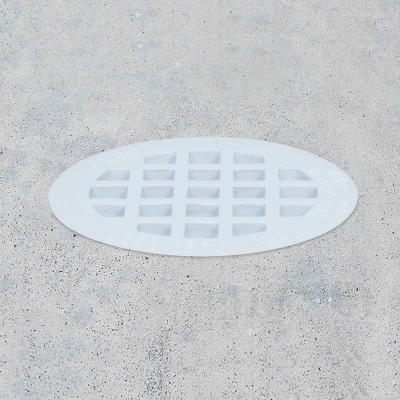 2 Inch Pvc Snap-in Floor Drain With Strainer For Easy Installation