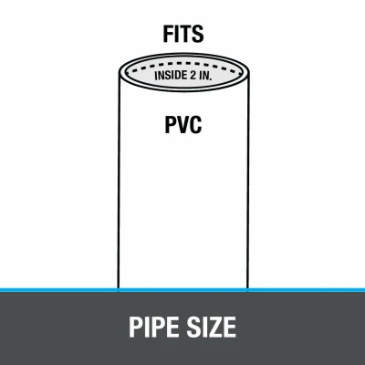 2 Inch Pvc Snap-in Floor Drain With Strainer For Easy Installation