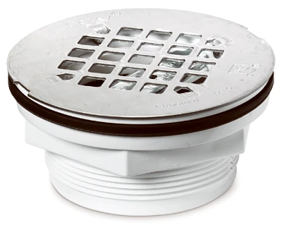 Plastic Shower Drain, 2 In.