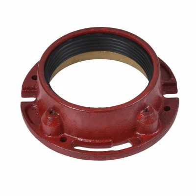 Instant Set Closet Flange for Cast Iron Pipes, 4 Inch Outer Diameter by 2 Inch Inner Diameter