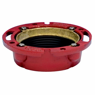 Instant Set Closet Flange, Cast Iron, 4 x 2 In.