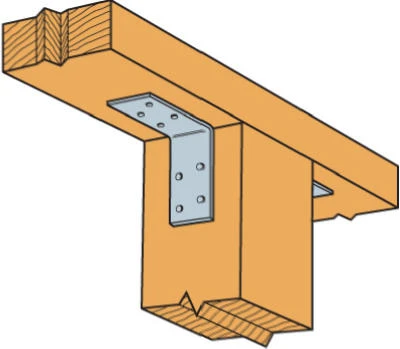 Right Angle Connector, 12 Gauge Steel