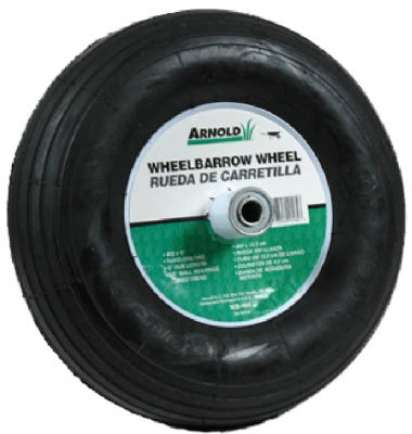 Wheelbarrow Wheel Assembly, 14-In.