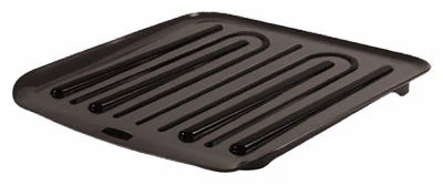 Drain Tray, Black Plastic, Small