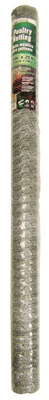 Galvanized Poultry Netting, 1 In. Mesh, 48 In. x 25 Ft.