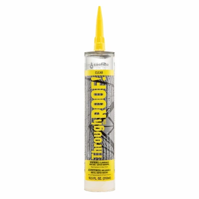 Elastomeric Roof Sealant, Clear, 10.5-oz. Cartridge