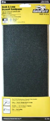 Drywall Hook & Loop Sandpaper, 80-Grit, 6-Ct.