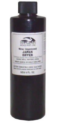 Japan Paint Drier, 0.5 Pint Bottle, Fast Drying Additive for Paints