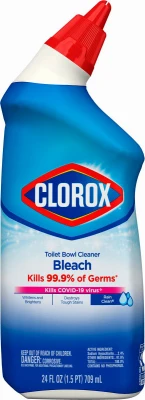 Rain Clean Toilet Bowl Cleaner With Bleach, 24 oz.