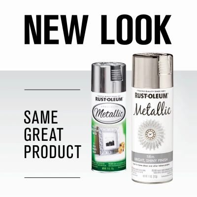 Specialty 11 Oz. Silver Metallic Spray Paint - Durable, Fast Drying Finish