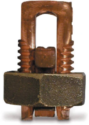 Copper Split Bolt Connector, 2 AWG, 2-Pk.