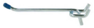 4 In. Straight Pegboard Hook, Double-Prong