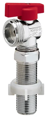 10-260-h-b Chrome Hot Wash Machine Valve For Washing Machines