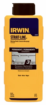 Strait-Line Powder Chalk, Jet Black, 8 oz.