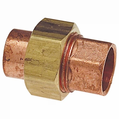 Copper Pipe Tailpiece, 1 In. Copper Union