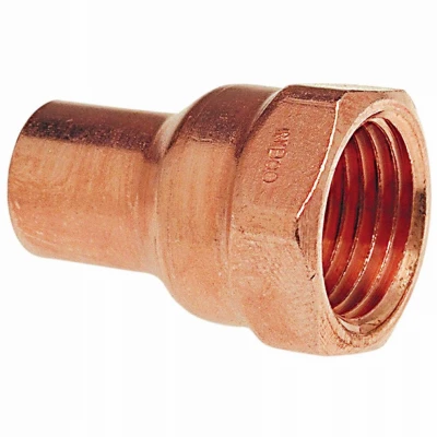 Female Street Copper Adapter, 1/2 In.