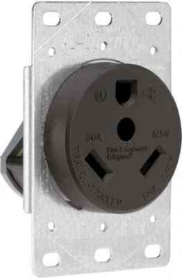 Pass & Seymour Travel Trailer Outlet 30A 125V