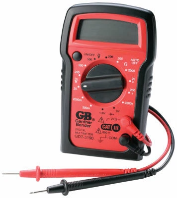 Digital Multimeter, Manual Ranging, 4 Functions