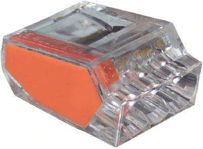 PushGard Push In Connector, 3 Port, 10-Pk.