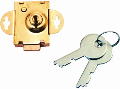 Mailbox Deadbolt Lock With 2 Keys, 1/4 In. Bolt