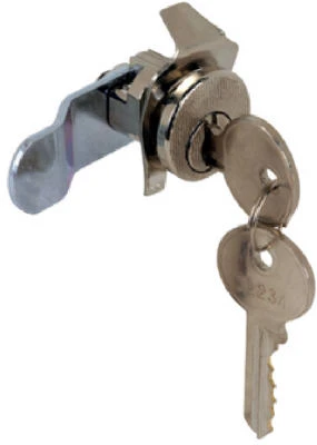 Mailbox Replacement Lock For American Devices With 2 Keys, Nickel Finish, Model S 4129c