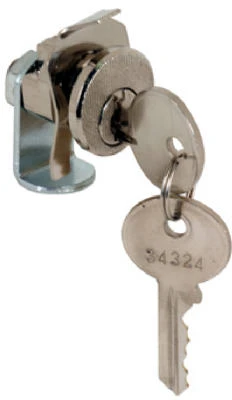 Mailbox Replacement Lock For Dura Steel With 2 Keys, Nickel Finish, Model S 4136c