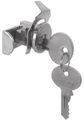 Mailbox Replacement Lock for Jensen General Model with Nickel Finish and Two Keys