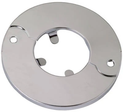 Chrome-plated Brass Floor/ceiling Split Flange, 1-1/2-in. Ip X 1-29/32-in. O.d.