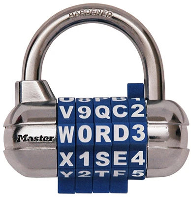 Password Plus Combination Padlock