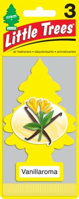 Car Air Freshener, Vanillaroma, 3-Pk.