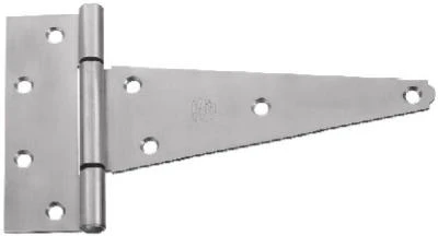 Extra Heavy Duty Gate T-Hinge, Stainless Steel, 6 In.