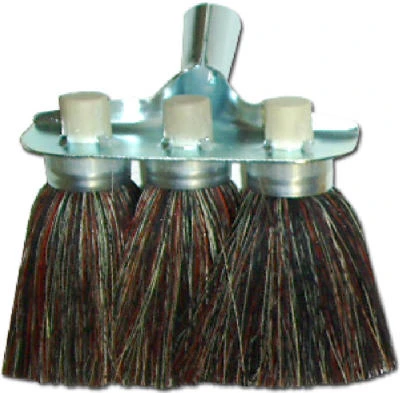 Three Knot Roof Brush with Durable Metal Frame for Heavy Duty Cleaning