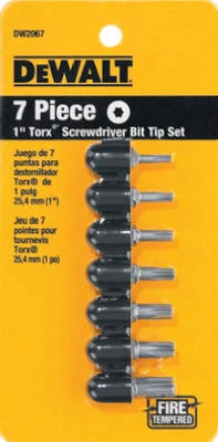 7-Pc. Torx Bit Tip Set