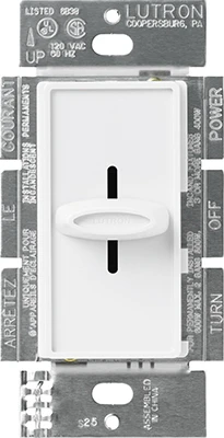 Skylark 600-Watt Single-Pole Dimmer, White