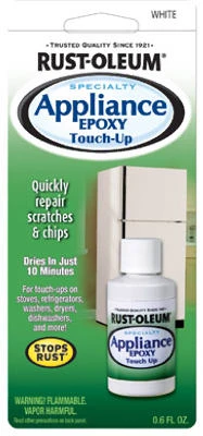 Specialty Appliance Touch Up Paint, White, .6 oz.