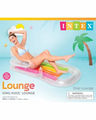 King Kool Lounge Chair in Two Assorted Colors, 63 Inches by 33.5 Inches