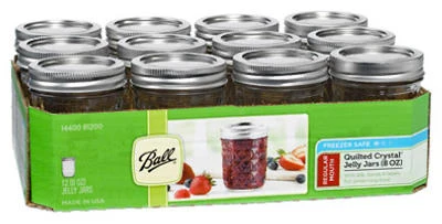 Ball 12PK 8OZ Jelly Jar