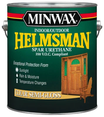 Helmsman Spar Urethane, Indoor/Outdoor, Semi-Gloss, 1-Gallon
